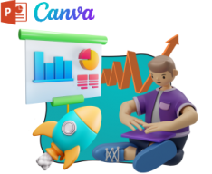 Magic of PowerPoint + Canva. Create Effective Presentations - Programming for children in Samui